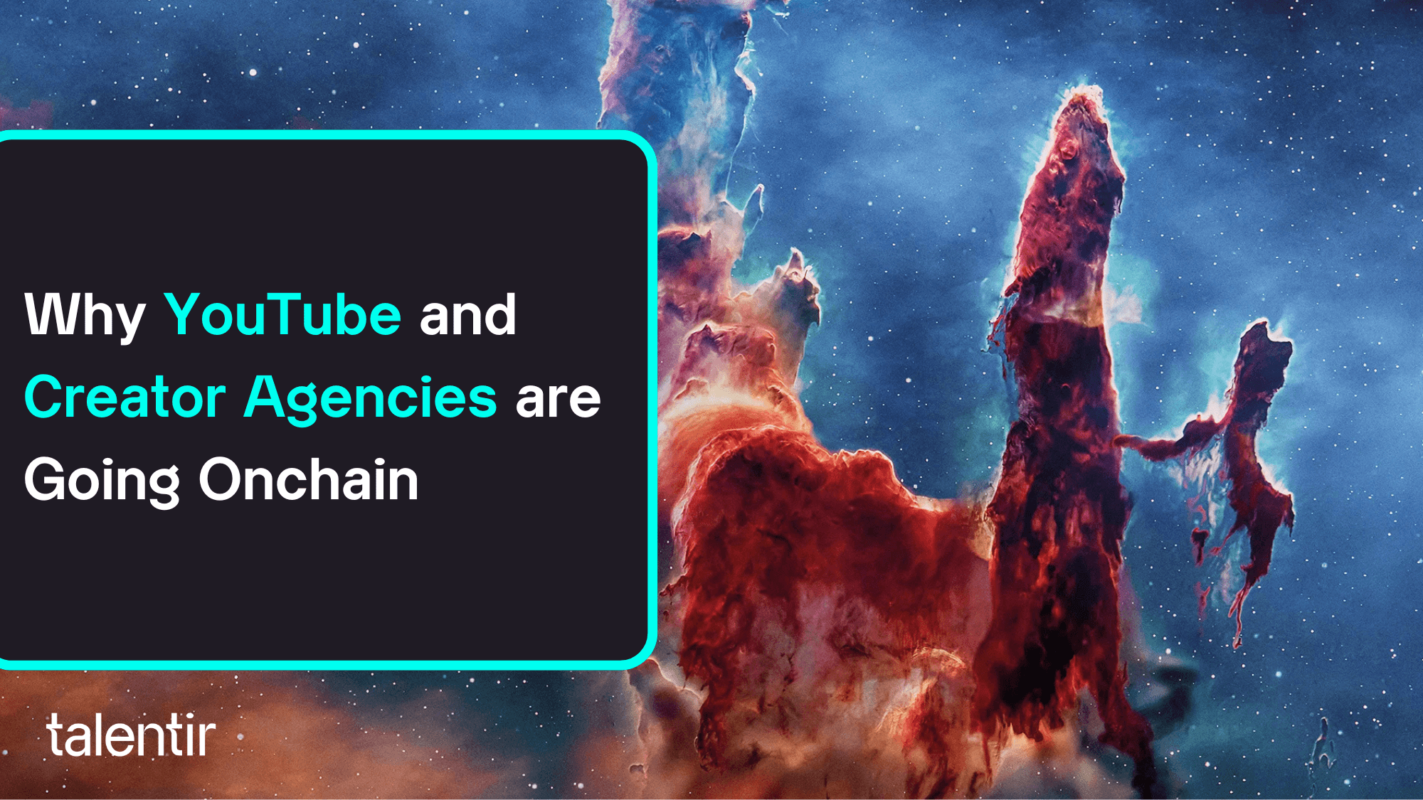 This blog post explores how Talentir’s blockchain-based payment system offers YouTube creators and agencies new earning and distribution options, with stablecoins like USDC, transparent royalty management, and instant partner payouts. It highlights the streamlined efficiency, cost savings, and scalability benefits of using onchain technology, eliminating traditional, error-prone processes and allowing creators to focus on growth.