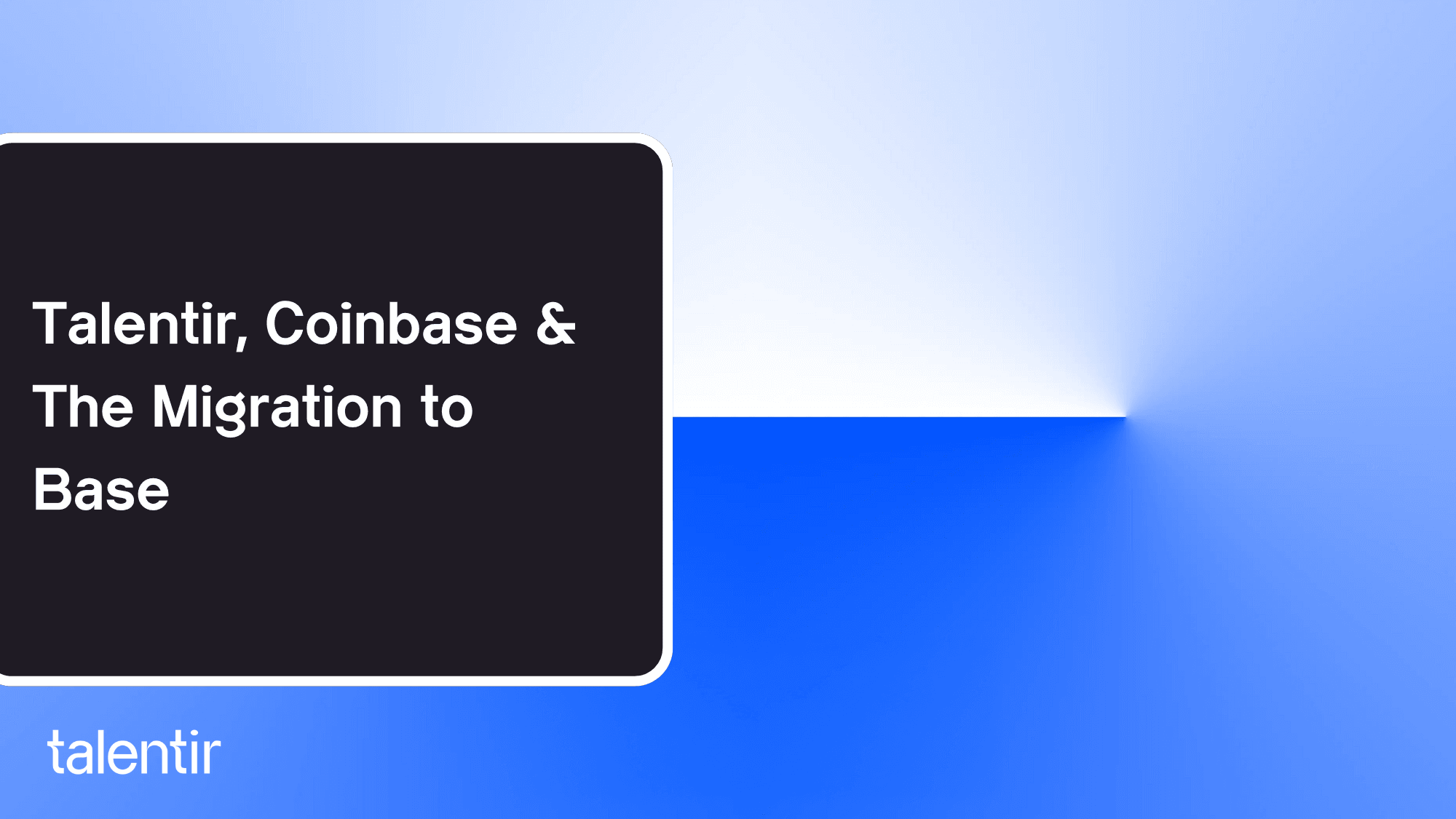 We've always been committed to providing you with the most efficient, secure, and user-friendly experience possible. That's why we've made the decision to migrate to Base, an Ethereum Layer 2 (L2) scaling solution developed by Coinbase.